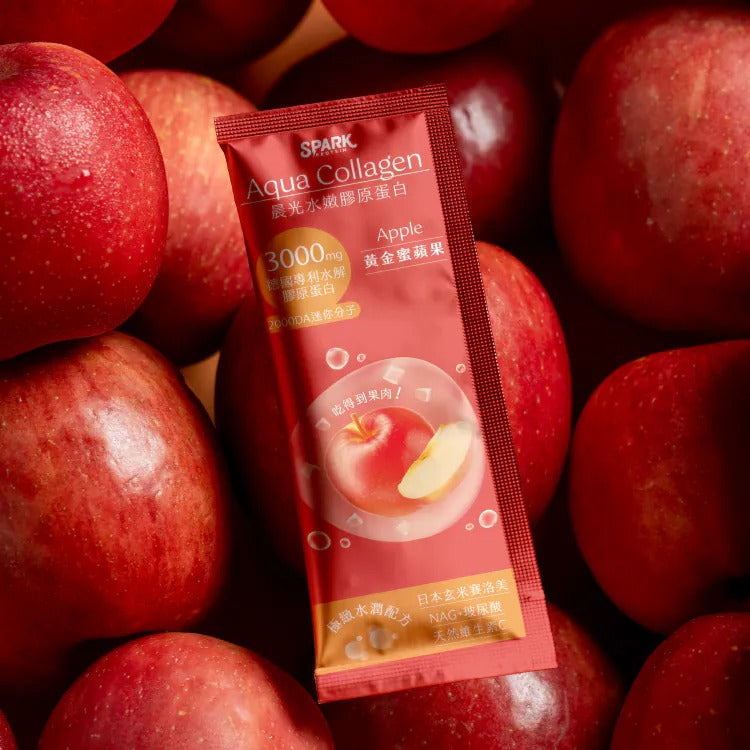 Spark 晨光水嫩膠原蛋白 - 黃金蜜蘋果（14入盒裝）