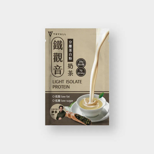 Tryall | Light 分離蛋白乳清-鐵觀音奶茶  Whey Protein Isolate -Tieguanyin Milk Tea (35g)