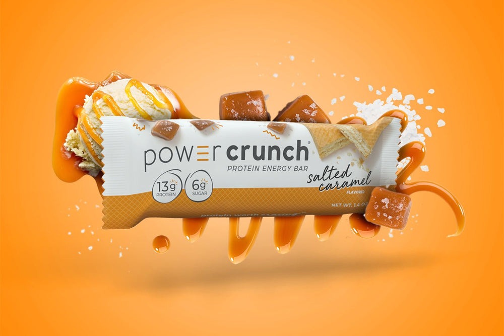 Power Crunch 高蛋白威化 海鹽焦糖味 salted caramel