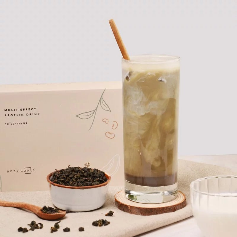 Body Goals 全素多效豌豆蛋白飲 -觀音拿鐵
