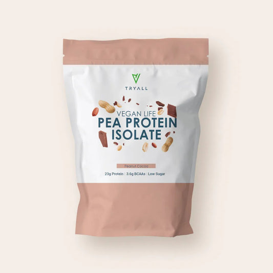Tryall |分離豌豆蛋白-花生可可 1kg   Pea Protein Isolate-Peanut Cocoa  1kg