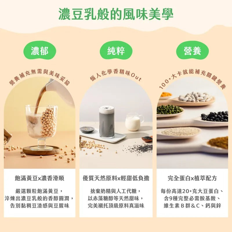 [Spark]  Plantiigood 全植豌豆蛋白飲500g袋 - 原萃豆乳（無甜味）