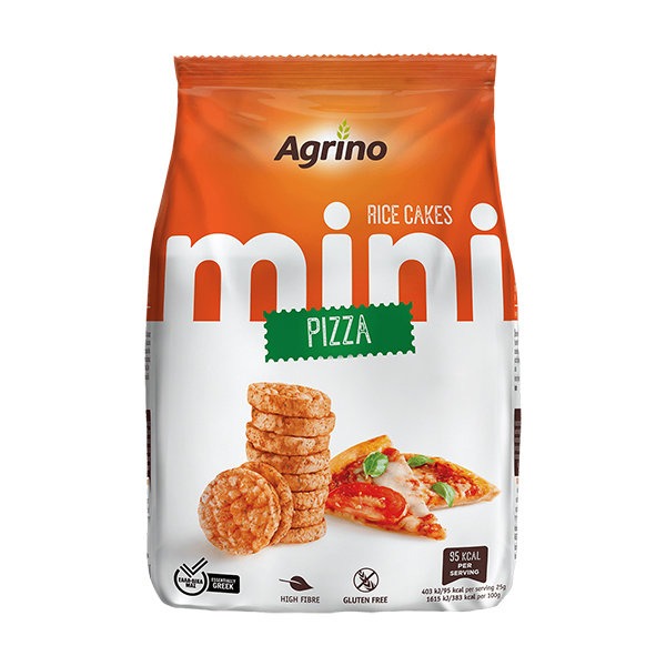 低糖 迷你米餅--Pizza味 此日期前最佳: 2026-05-28或之後 (50g)