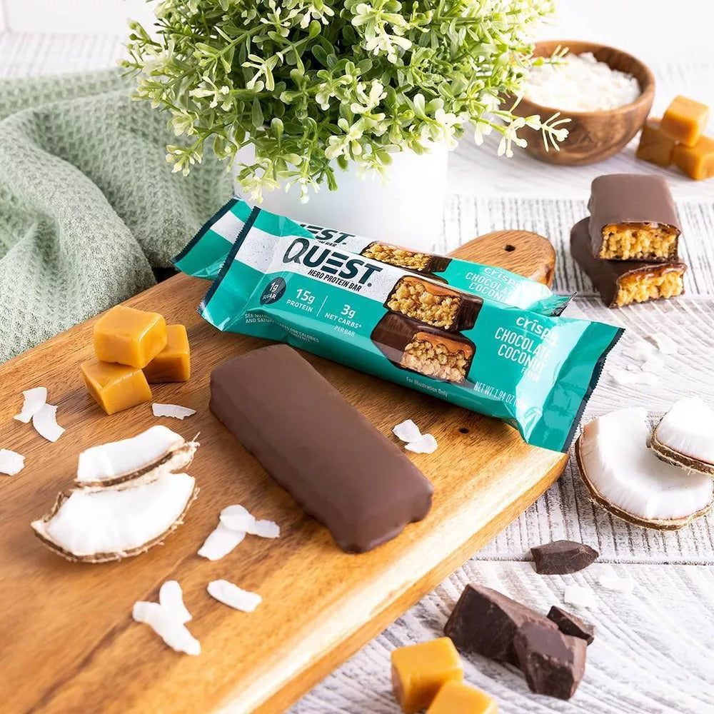 Quest Nutrition, Hero bar 高蛋白棒-椰子朱古力味