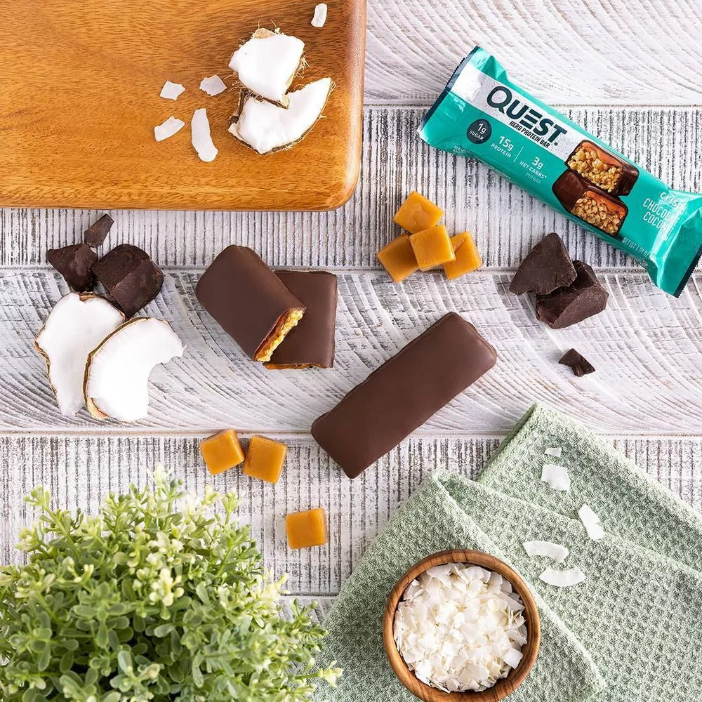 Quest Nutrition, Hero bar 高蛋白棒-椰子朱古力味