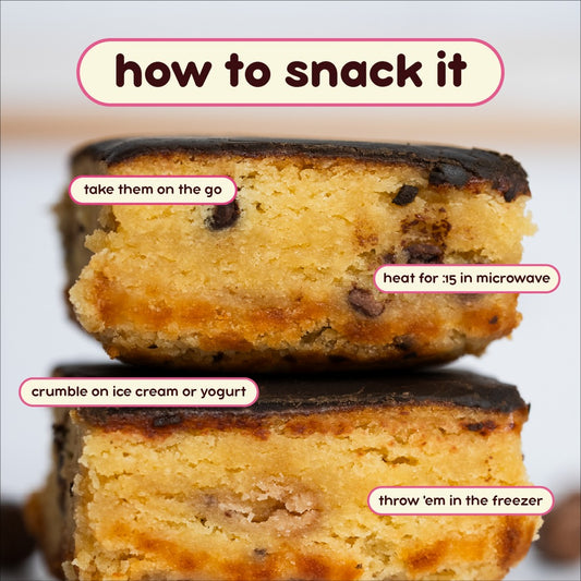 Prime Bites 高蛋白布朗尼-朱古力曲奇麵團味/Protein Brownie Cookies Dough 65g