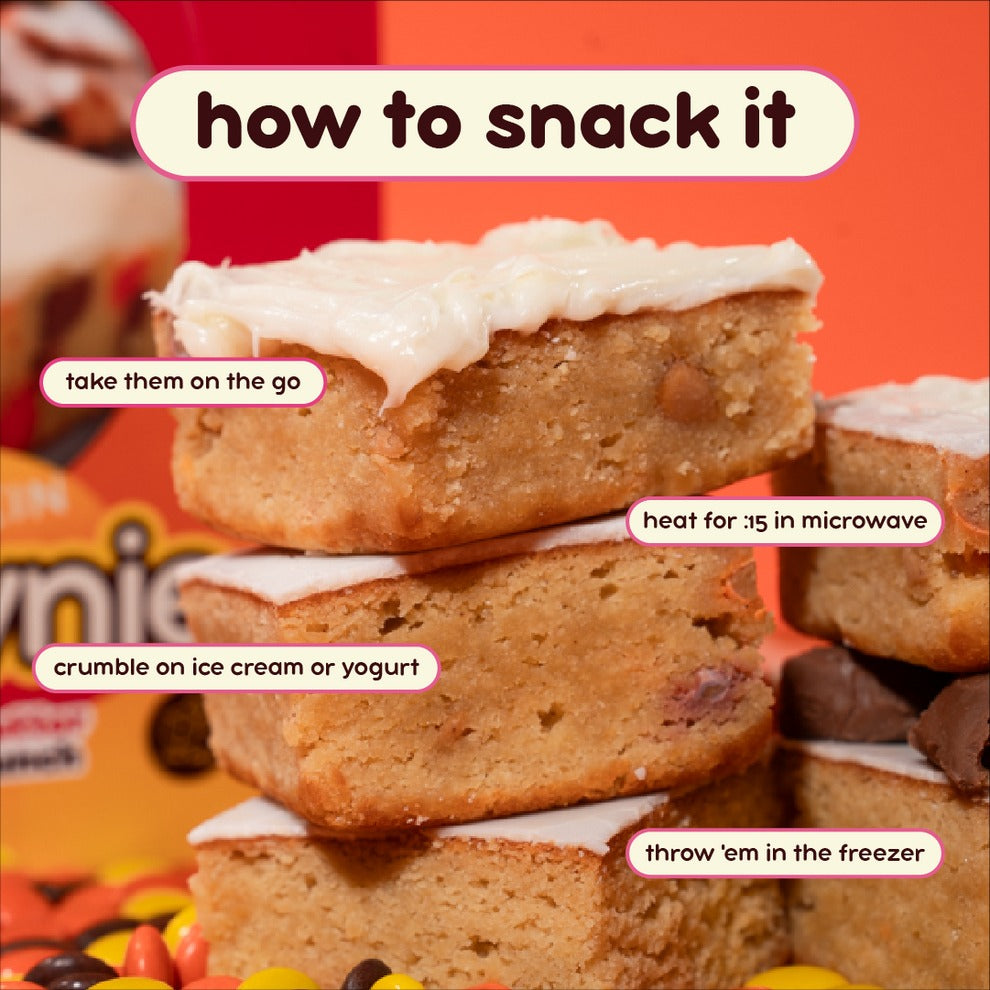 Prime Bites 高蛋白布朗尼- 花生醬糖果味/Protein Brownie Peanut Butter Candy Crunch 65g