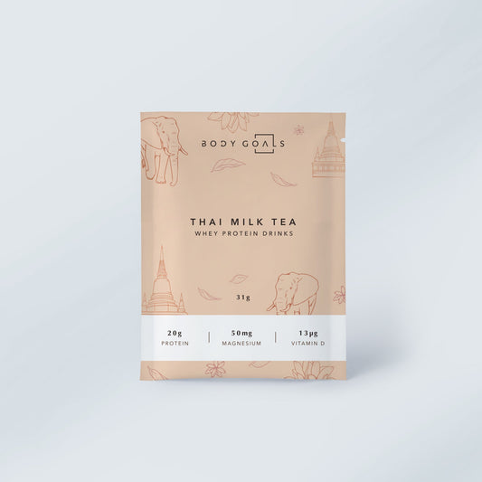 Body Goals 多效乳清蛋白飲 - 泰泰奶茶 官方主圖