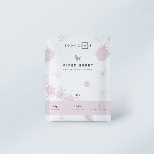 Body Goals 全素多效豌豆蛋白飲 -  繽紛野莓 31g 官方主圖