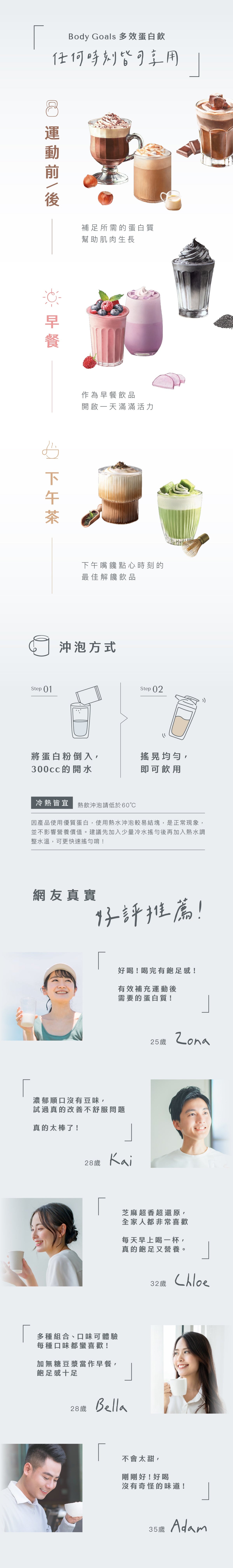Body Goals 全素多效豌豆蛋白飲 -  靜岡抹茶 31g 官方圖片 8