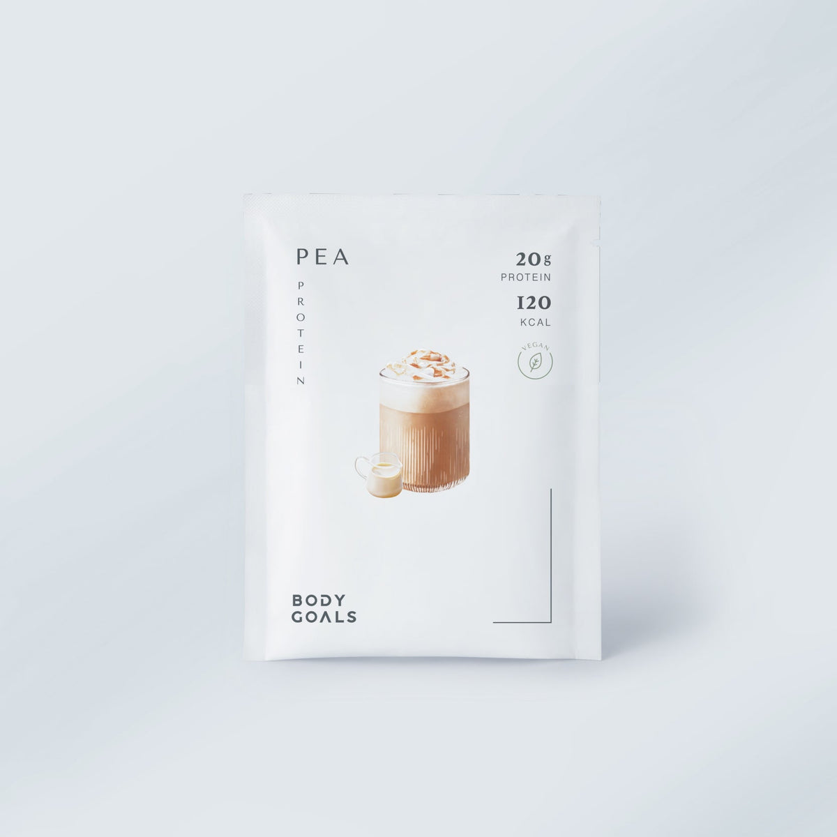 Body Goals全素多效豌豆蛋白飲 - 隨手包 | 馥郁奶茶 31g 官方主圖