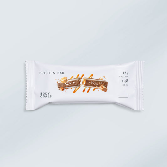 Body Goals Light 能量蛋白棒｜太妃海鹽焦糖｜38g 產品主圖