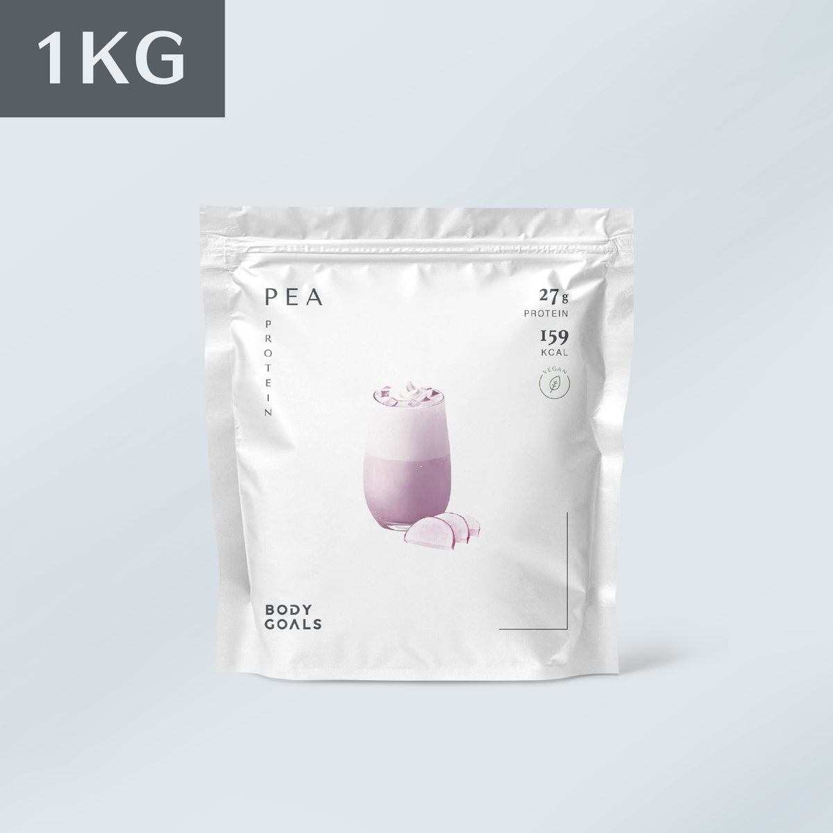 Body Goals 全素多效豌豆蛋白飲 PRO｜濃芋歐蕾｜1KG 產品主圖