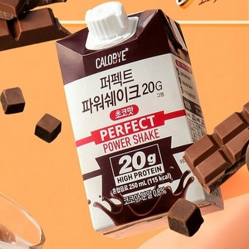 CALOBYE 即飲蛋白質奶昔-朱古力味( x4)（新舊包裝隨機發貨） (250ml x4 )