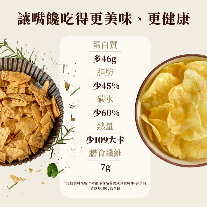 Spark Chips - 高纖蛋白脆片-黑松露海鹽 Protein Chips Black Truffle & Sea Salt