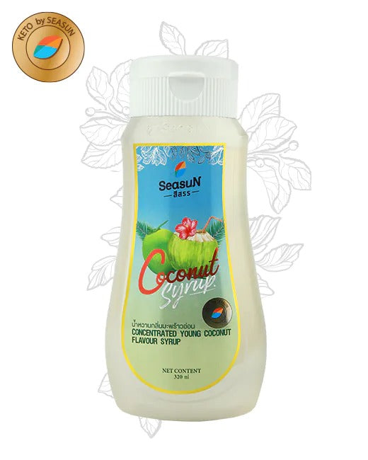 Seasun 無糖椰青水 糖漿 320 ml