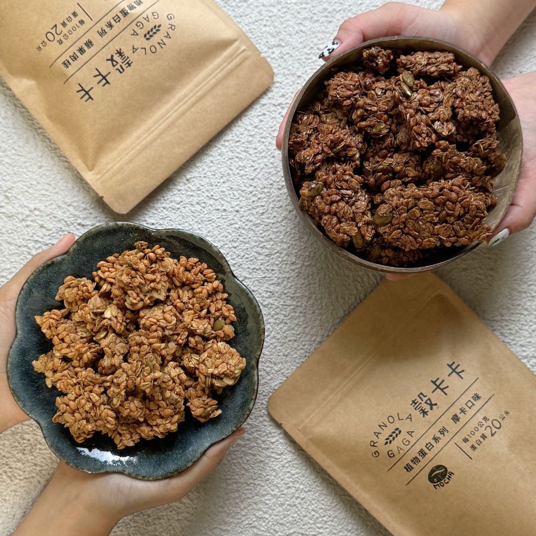 穀卡卡 蘋果肉桂蛋白燕麥脆片