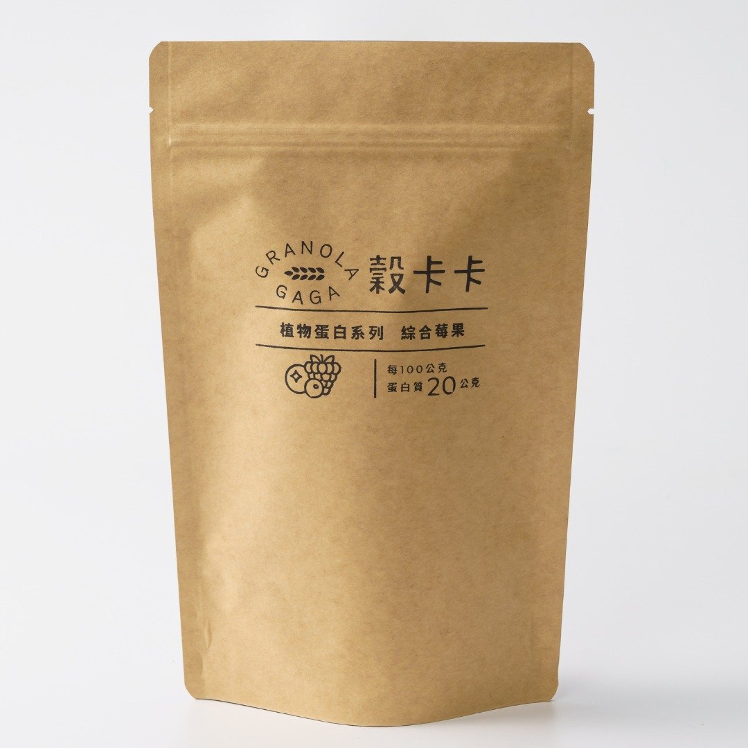 穀卡卡 綜合莓果蛋白燕麥脆片