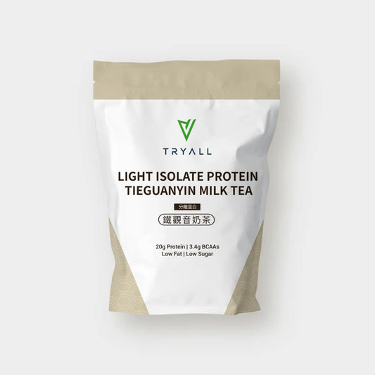 Tryall | 分離乳清蛋白light 鐵觀音奶茶風味500g 食用期 APR 2027