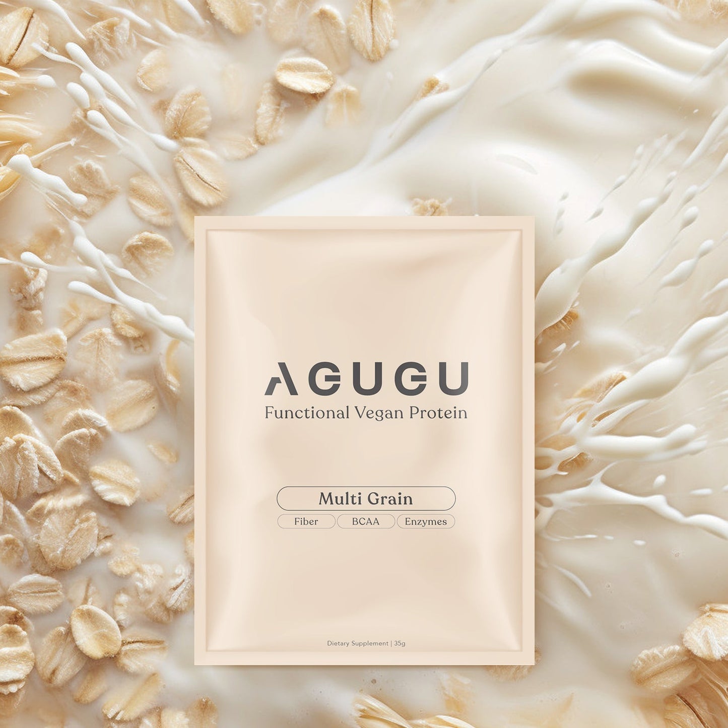 AGUGU-全素 豌豆蛋白飲－隨手包｜綜合穀物風味 Pea Protein multi Grain