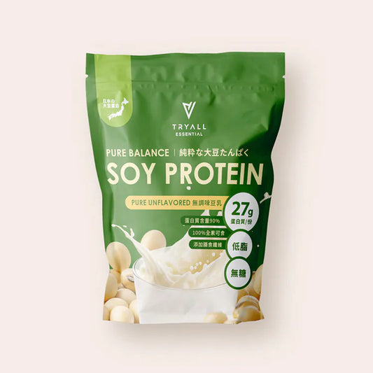 Tryall | 大豆蛋白-無調味豆乳 1公斤 Soy Protein isolate pure unflavored