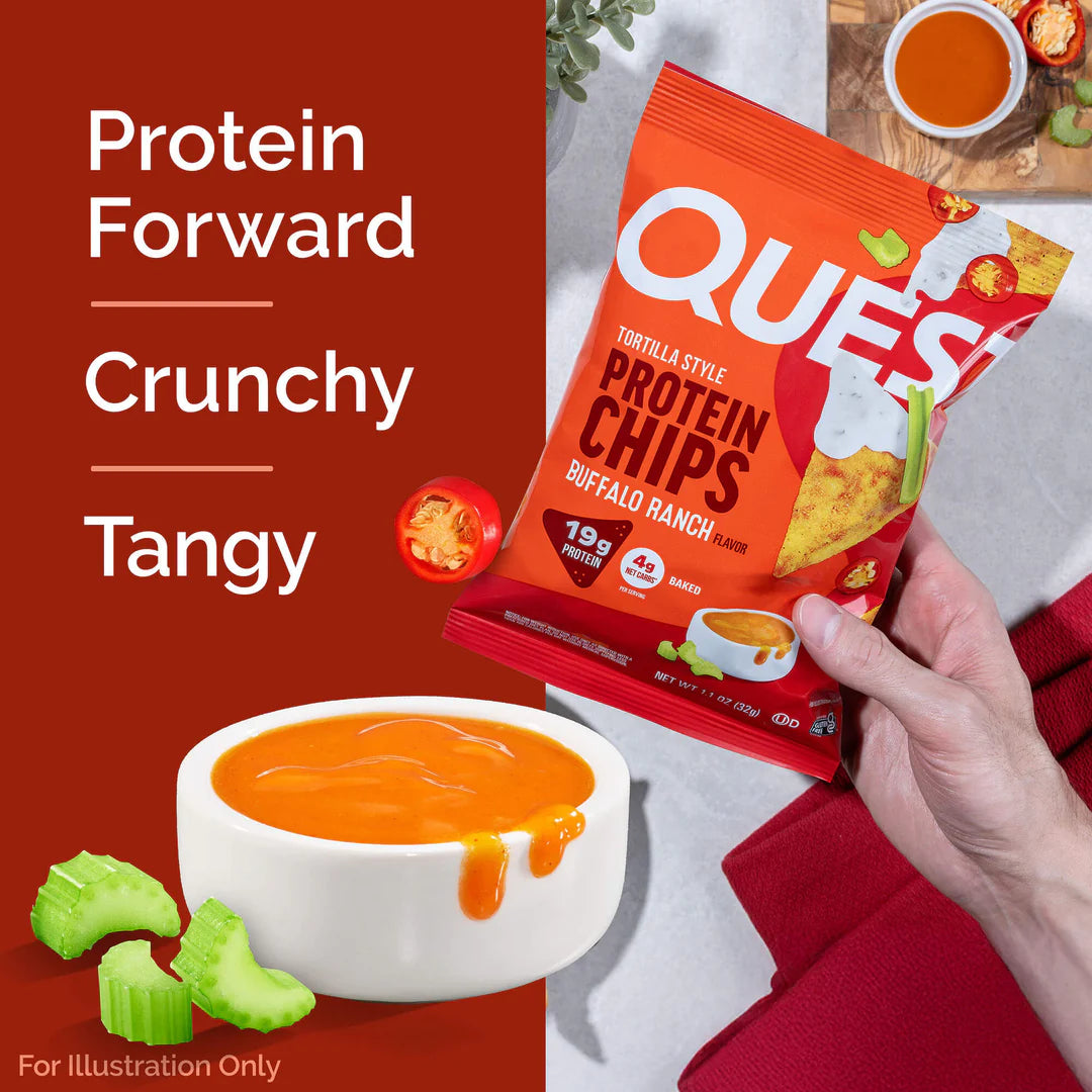 Quest Nutrition Buffalo Ranch Protein Chips蛋白質脆片-水牛牧場風味蛋白脆片