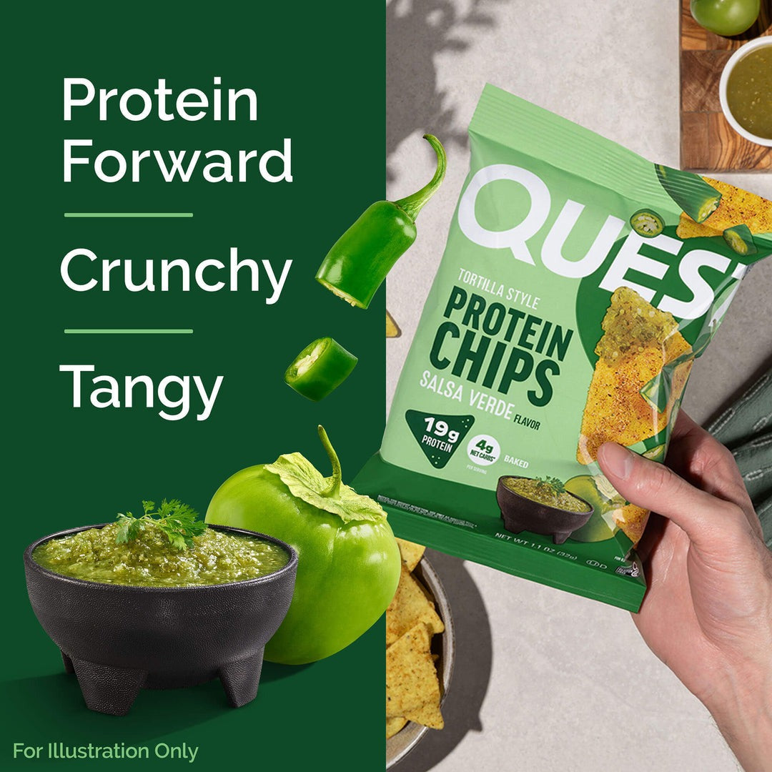 Quest Nutrition Protein Chip Salsa Verde蛋白質脆片-綠莎莎醬口味