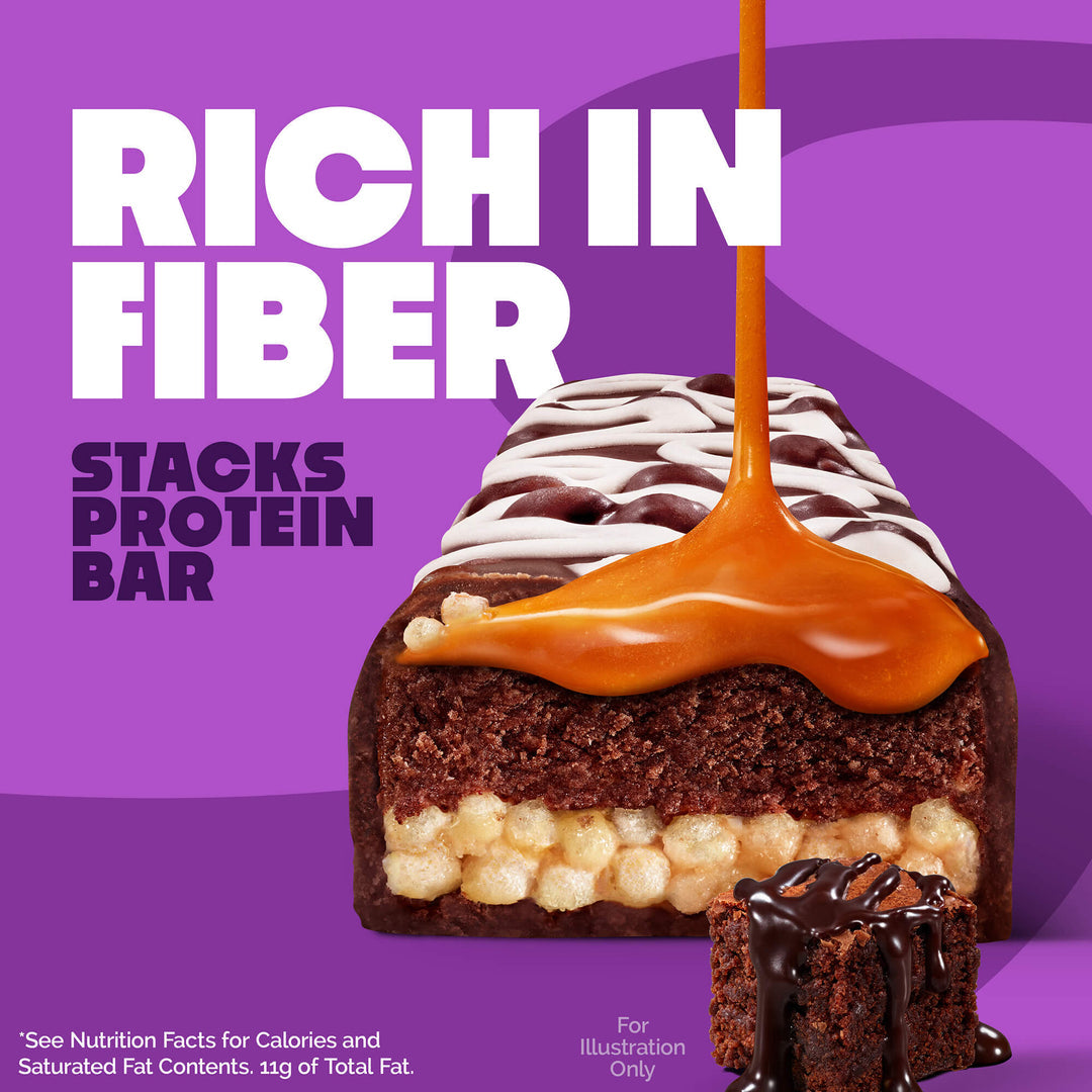Quest Nutrition Brownie a la Mode Stacks Protein Bar布朗尼冰淇淋層層蛋白質棒/能量棒 (1支裝）