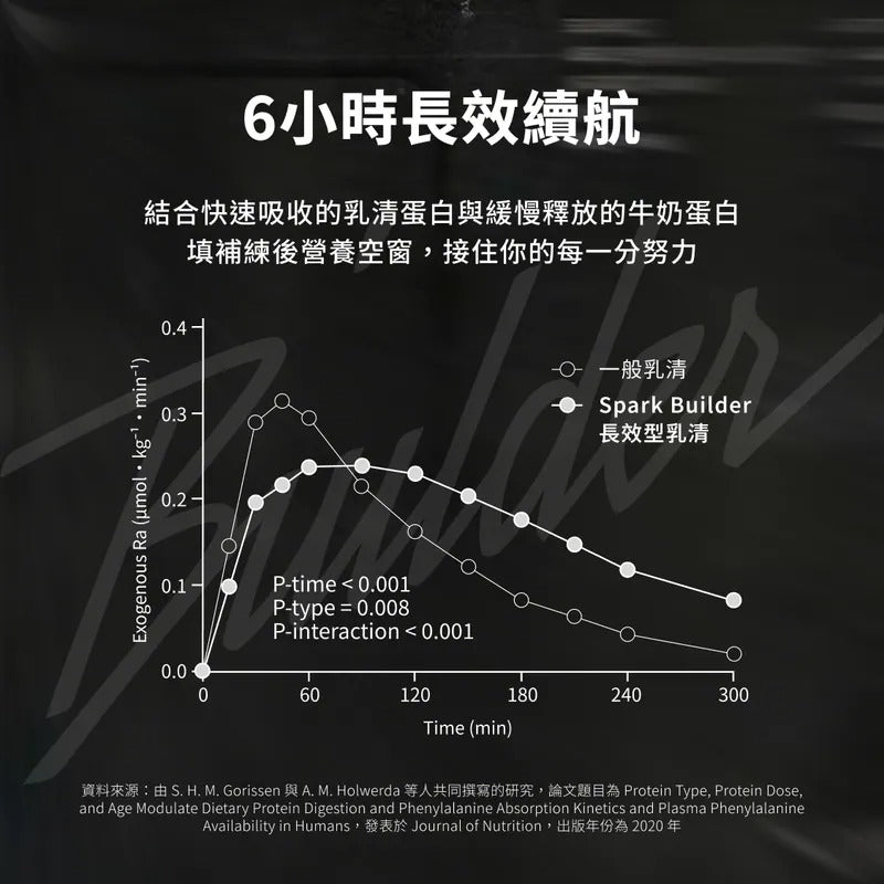 Spark Protein Builder 長效型乳清 - 榛果巧克力