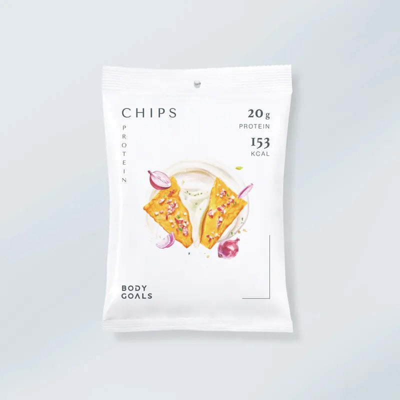 Body. Goals 濃郁香酥高蛋白脆片 - 酸奶洋蔥